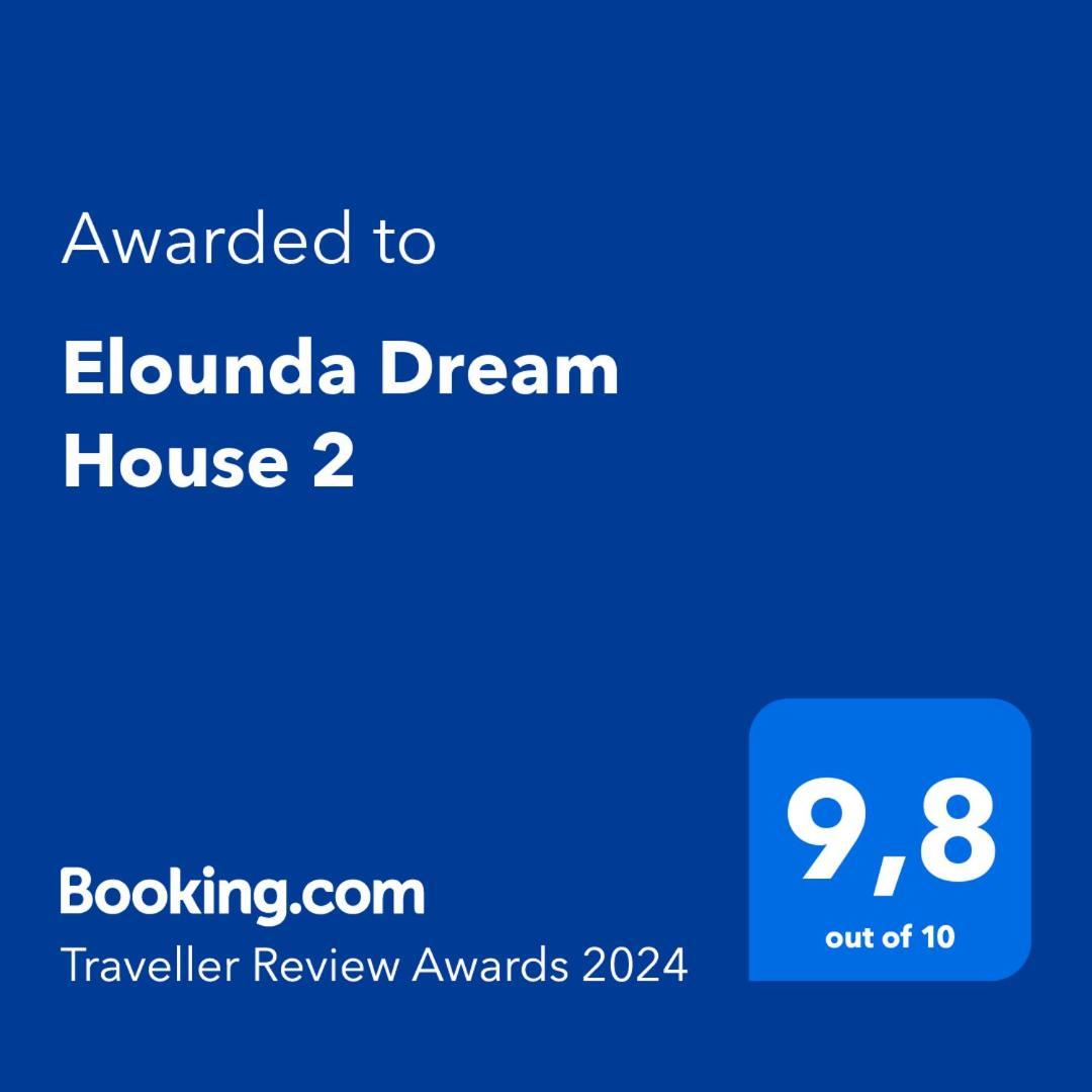 Elounda Dream House 2 Appartement Buitenkant foto